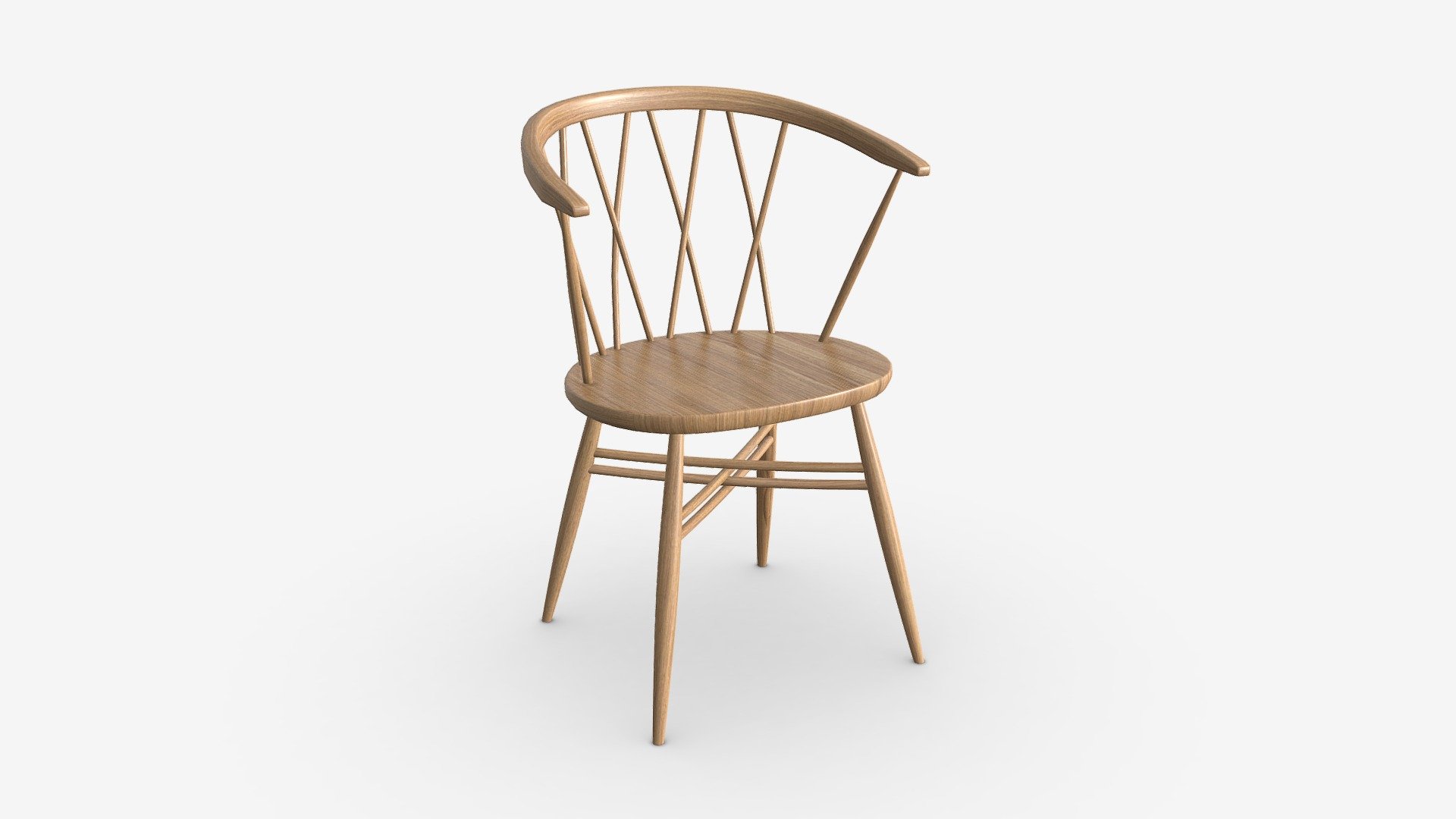 Armchair Ercol Shalstone John Lewis 3d model