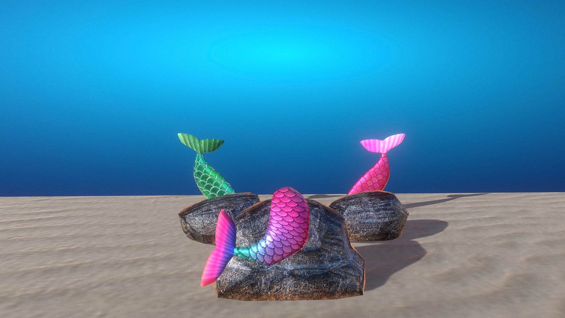 Mermaid 3d model