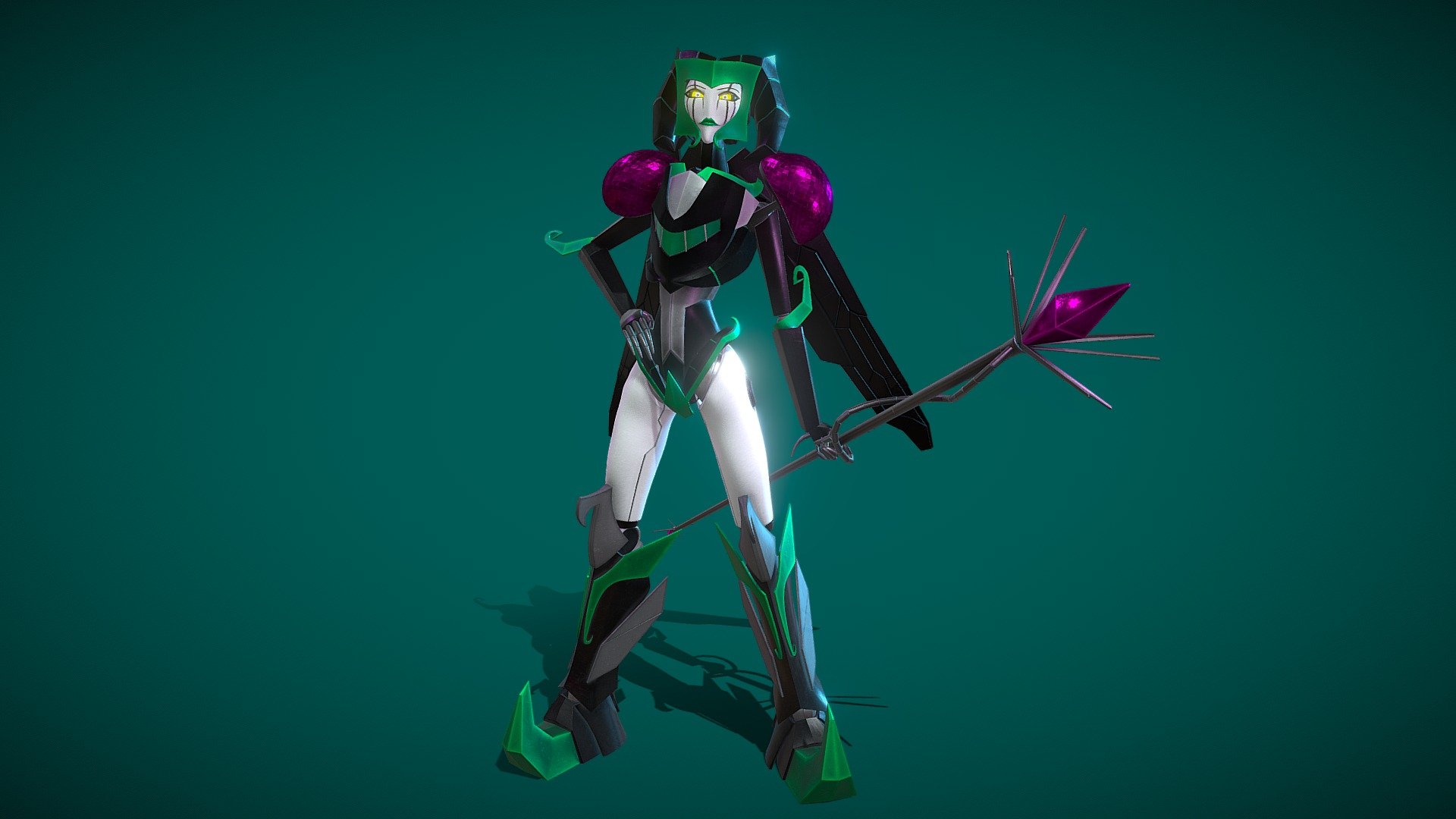 Malejest Transformers Prime Rig 3d model