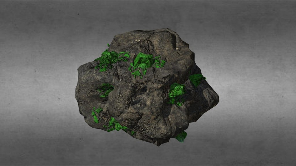 Ore green 3d model