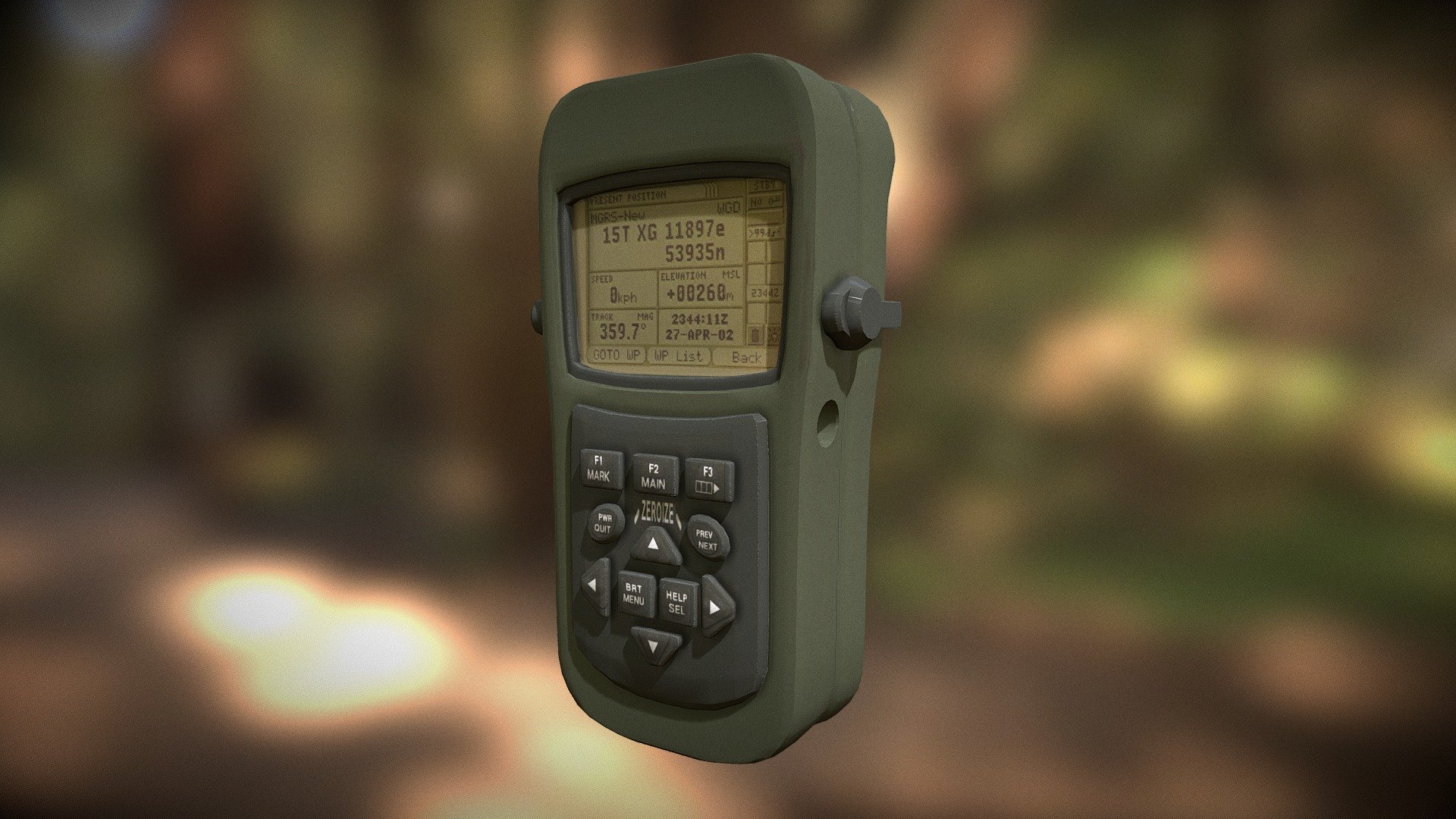 DAGR GPS 3d model