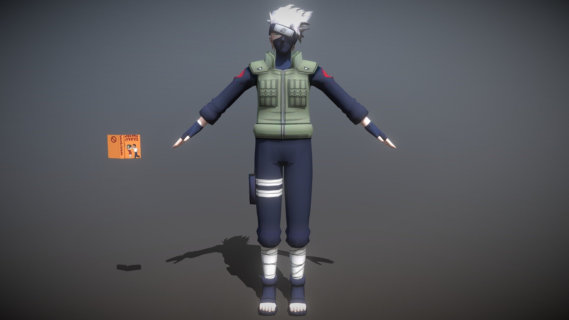 Hatake Kakashi 3d model