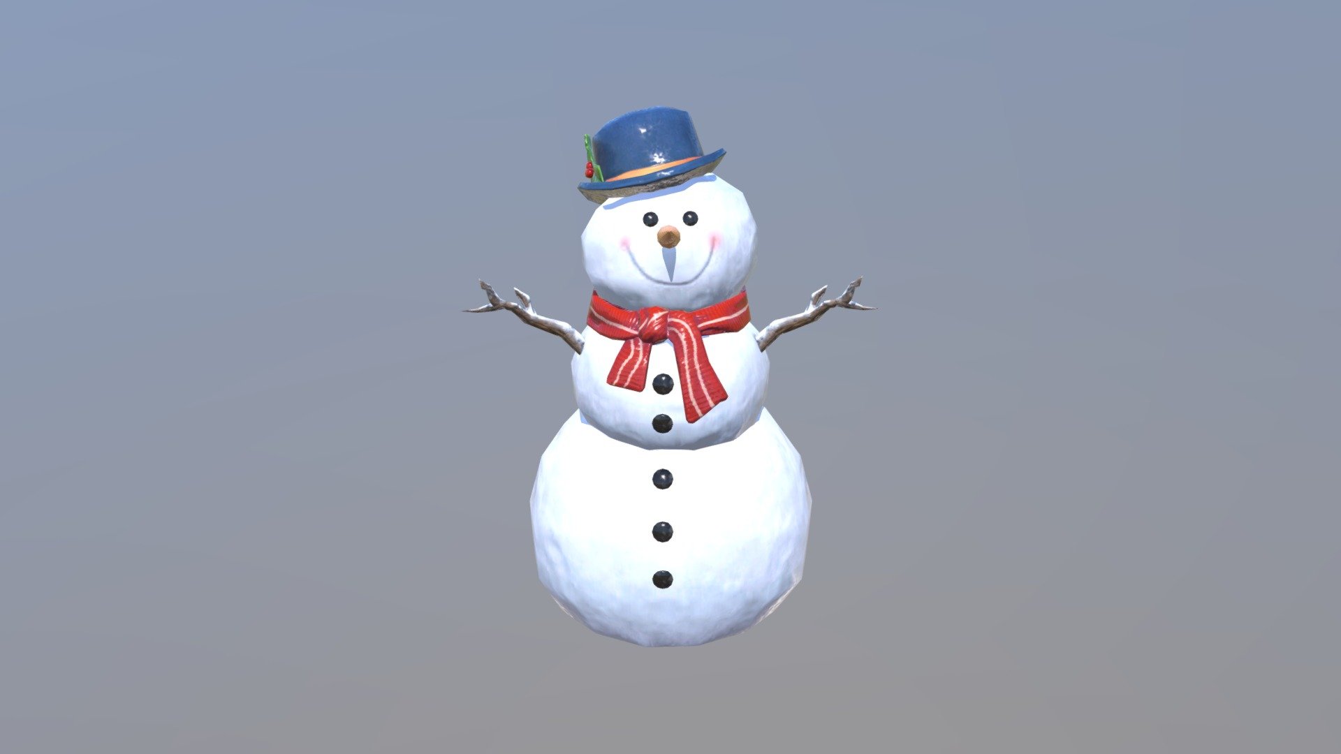 Snowman 3d model