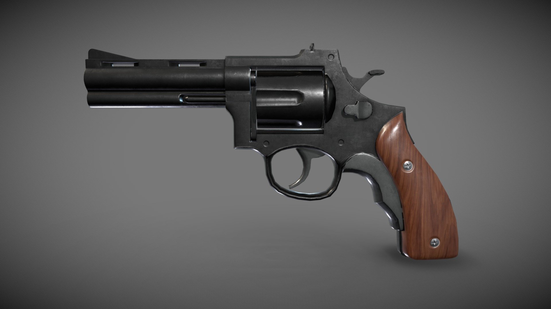 Revolver 3d model