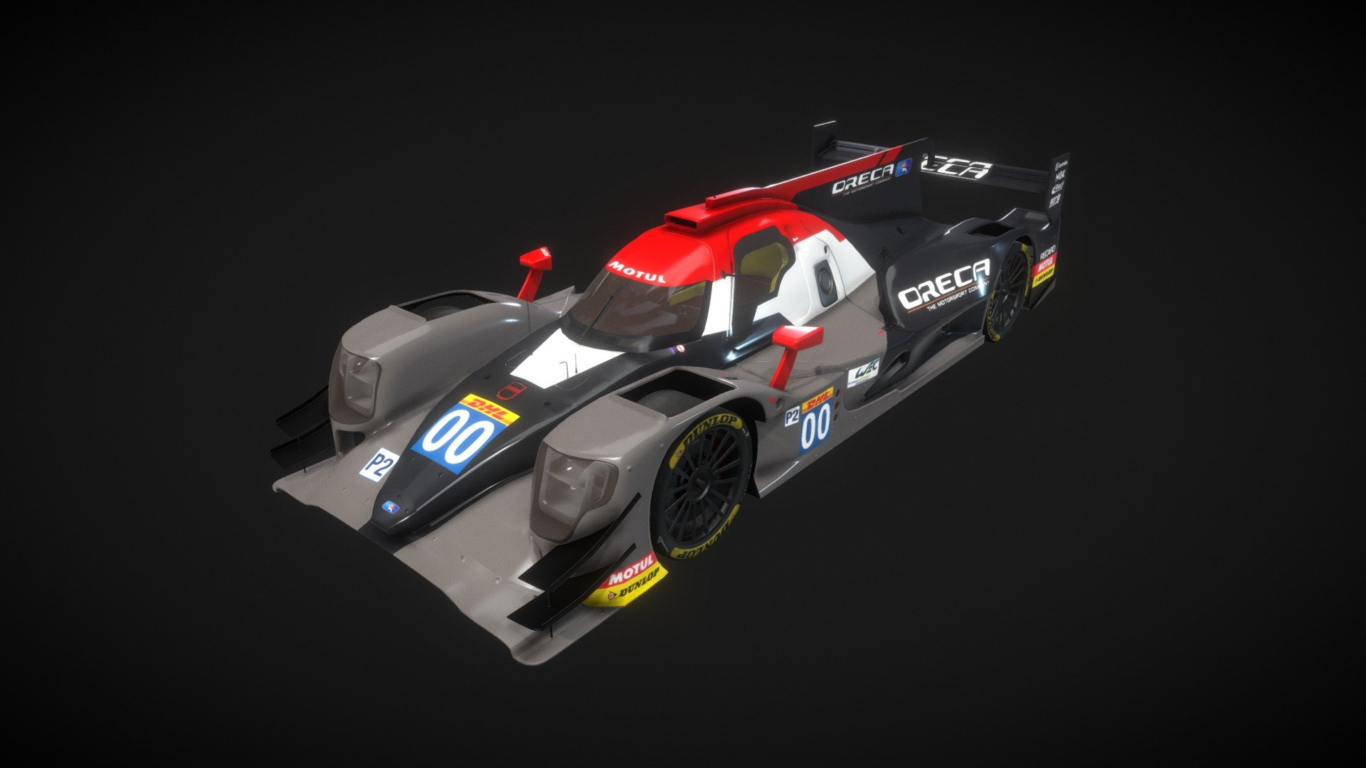 Oreca 07 LMP2 3d model