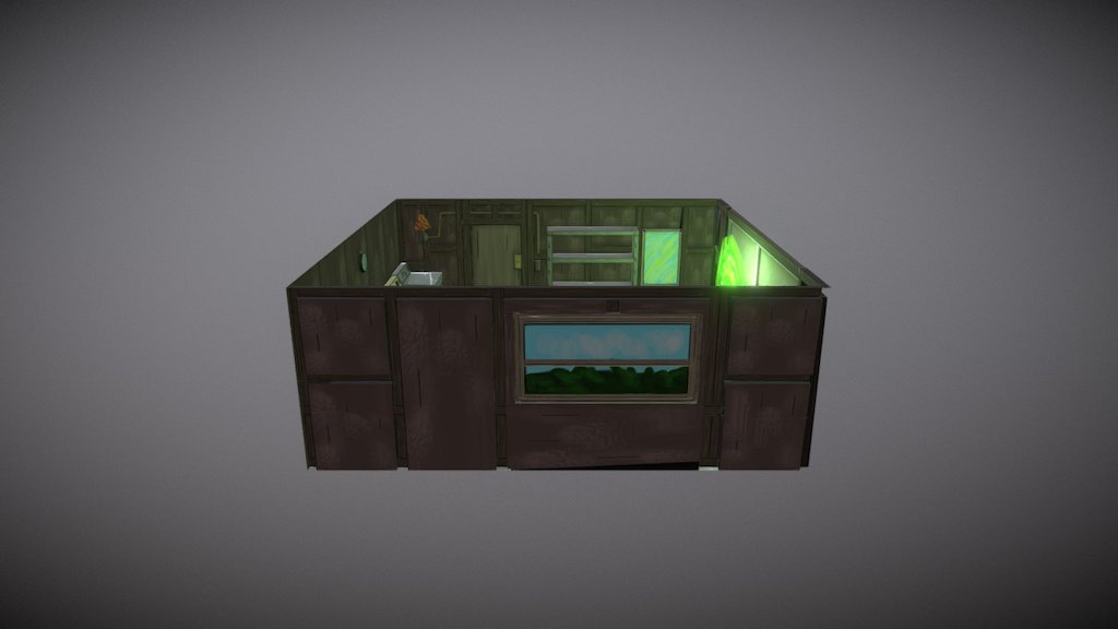 Ricks Garage 3d model