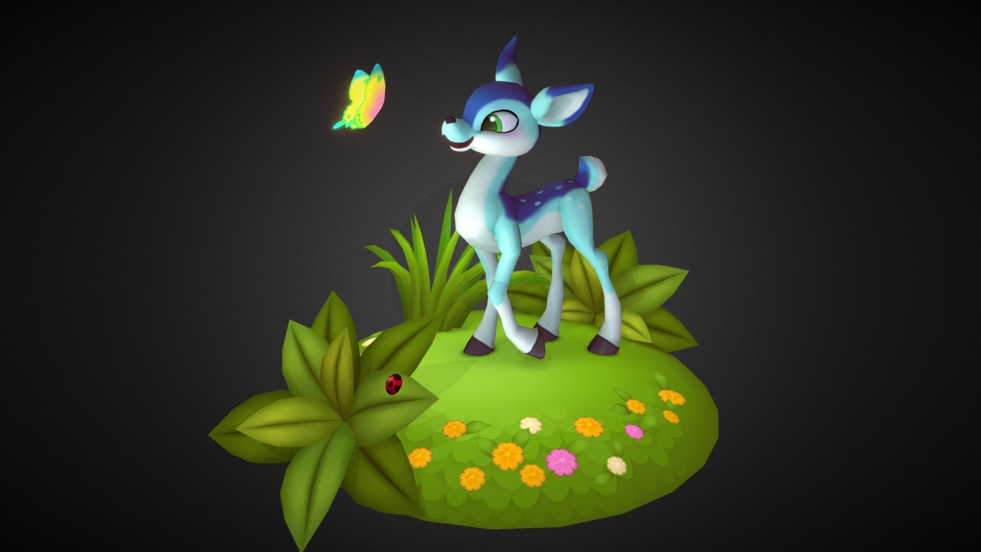 Fawn 3d model