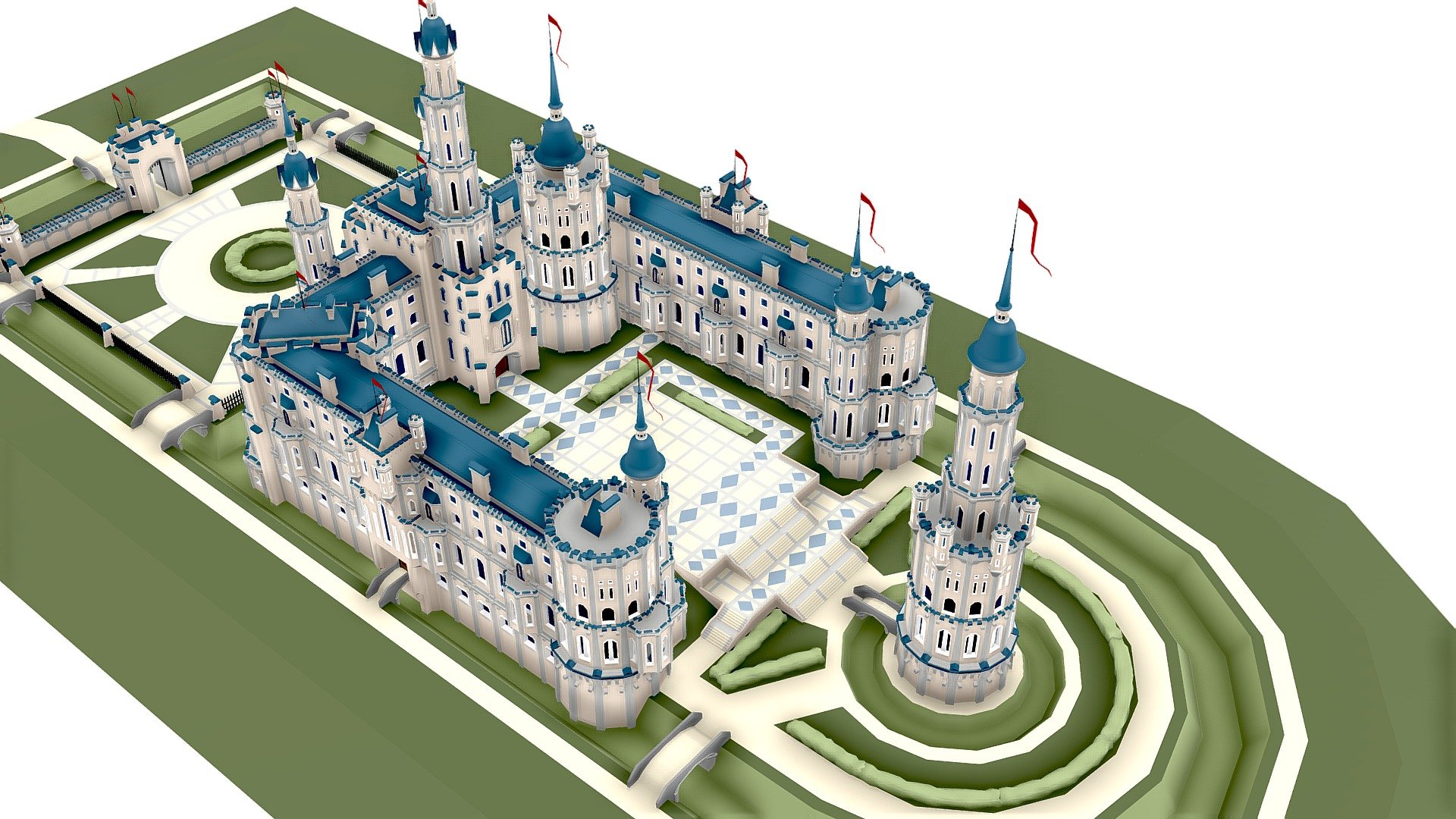 Castle 3d model