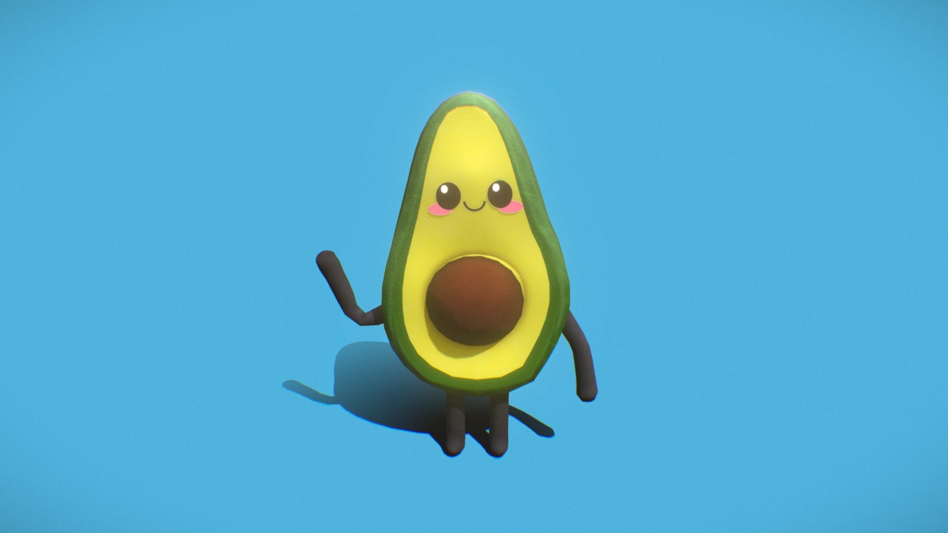 Avacado 3d model