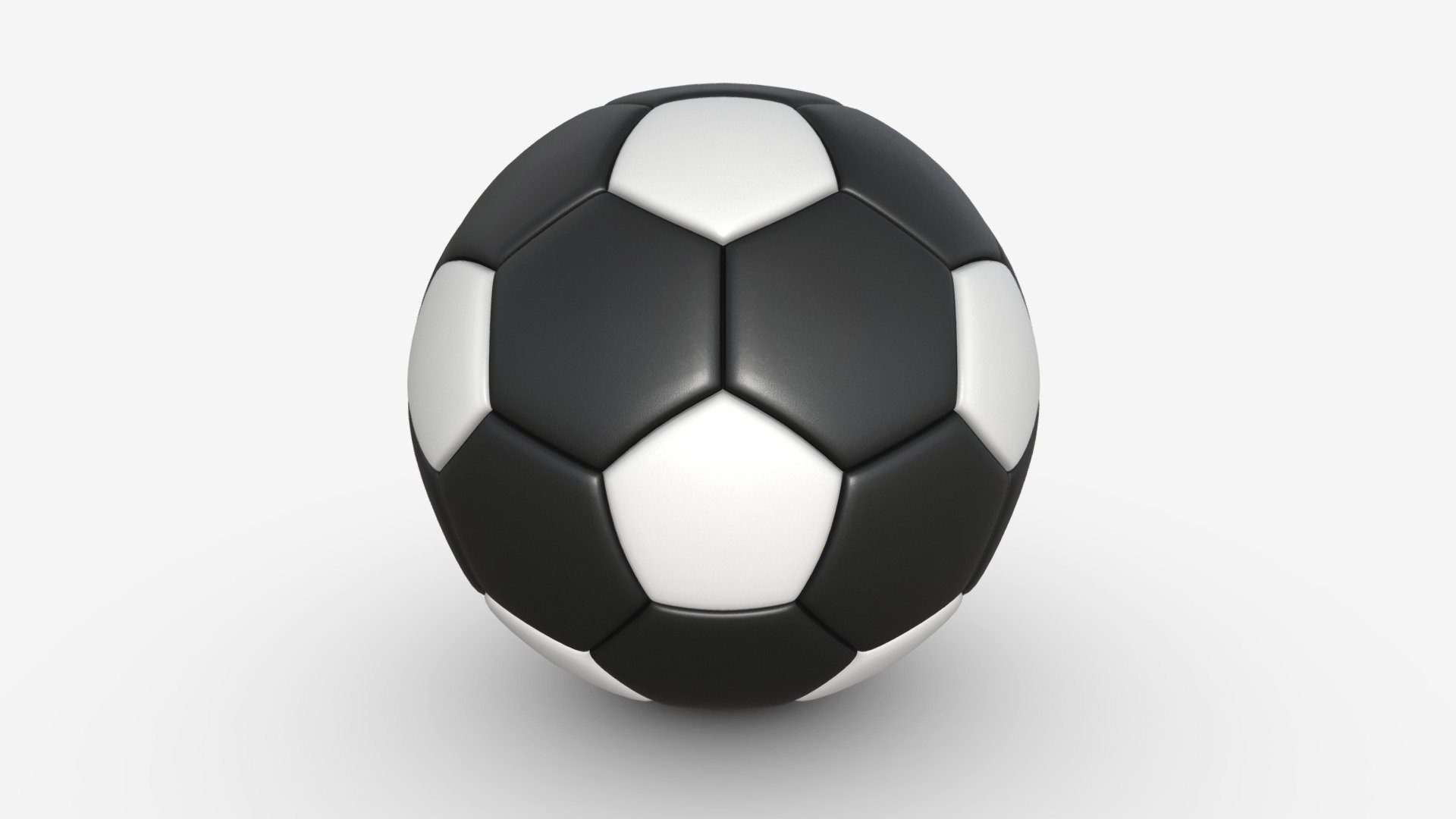 Soccer Ball 02 Inverted 3d model