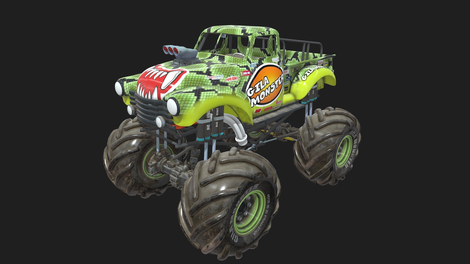 Gila Truck 3d model