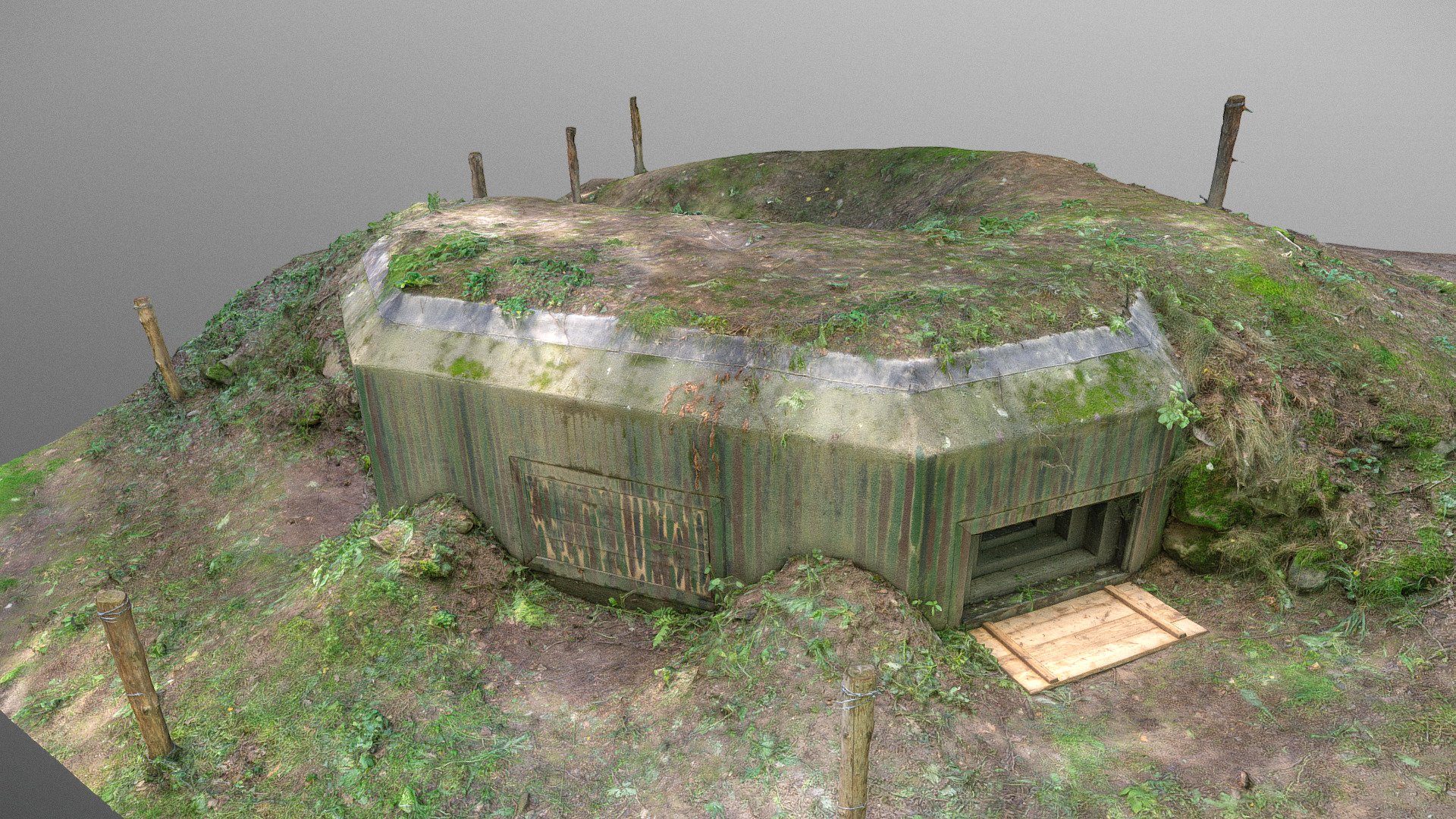 Bunker V b/87/C 3d model