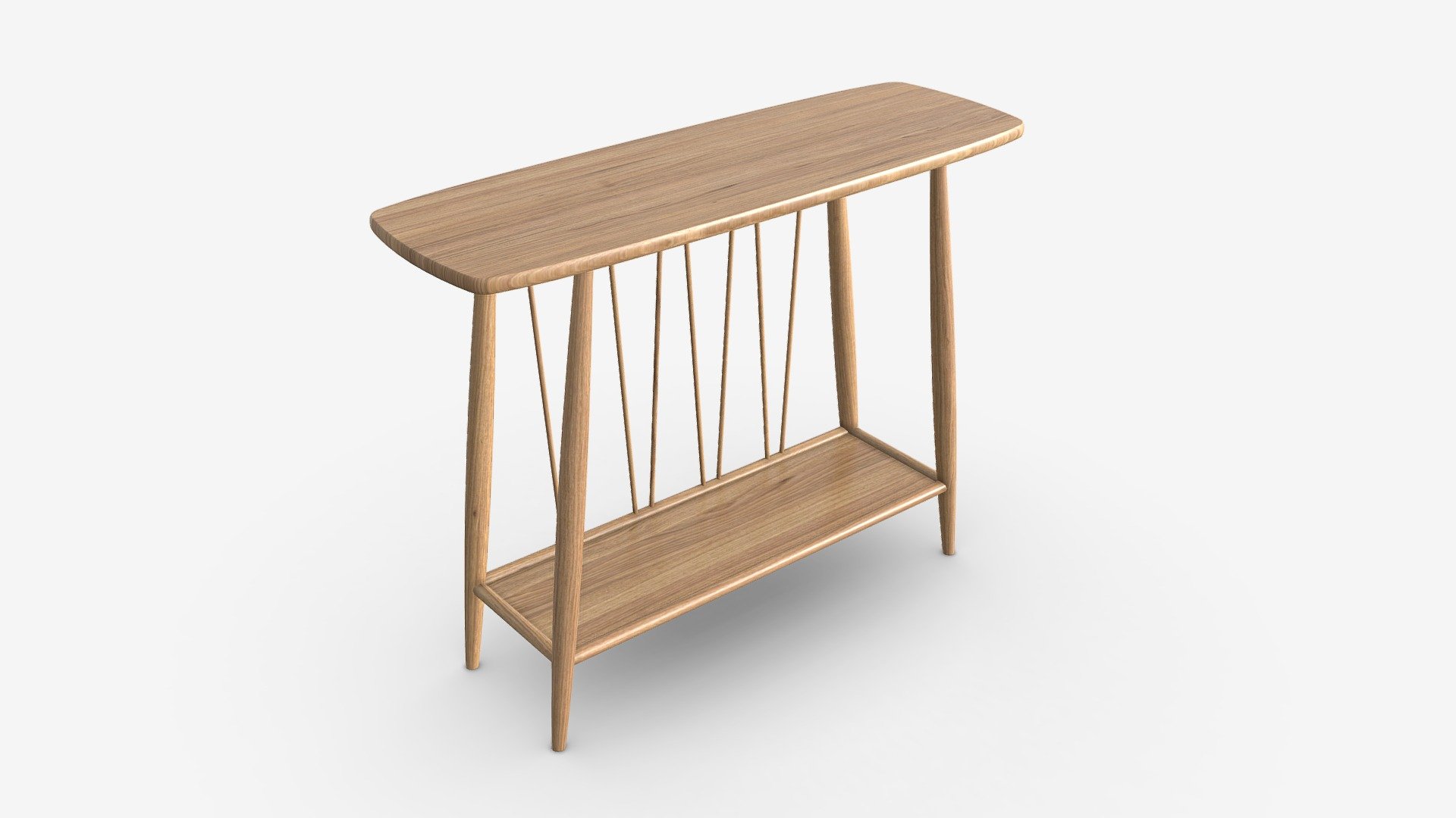 Console Table Ercol Shalstone John Lewis 3d model