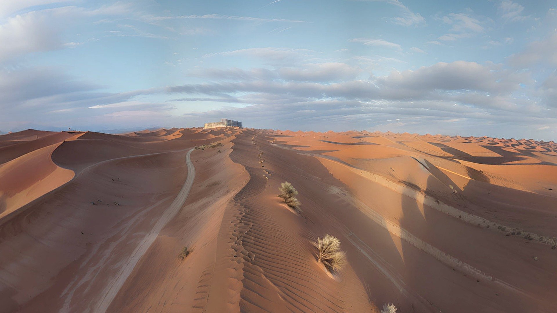 "Sandswept Serenity: Journey into the Dunes 3d model