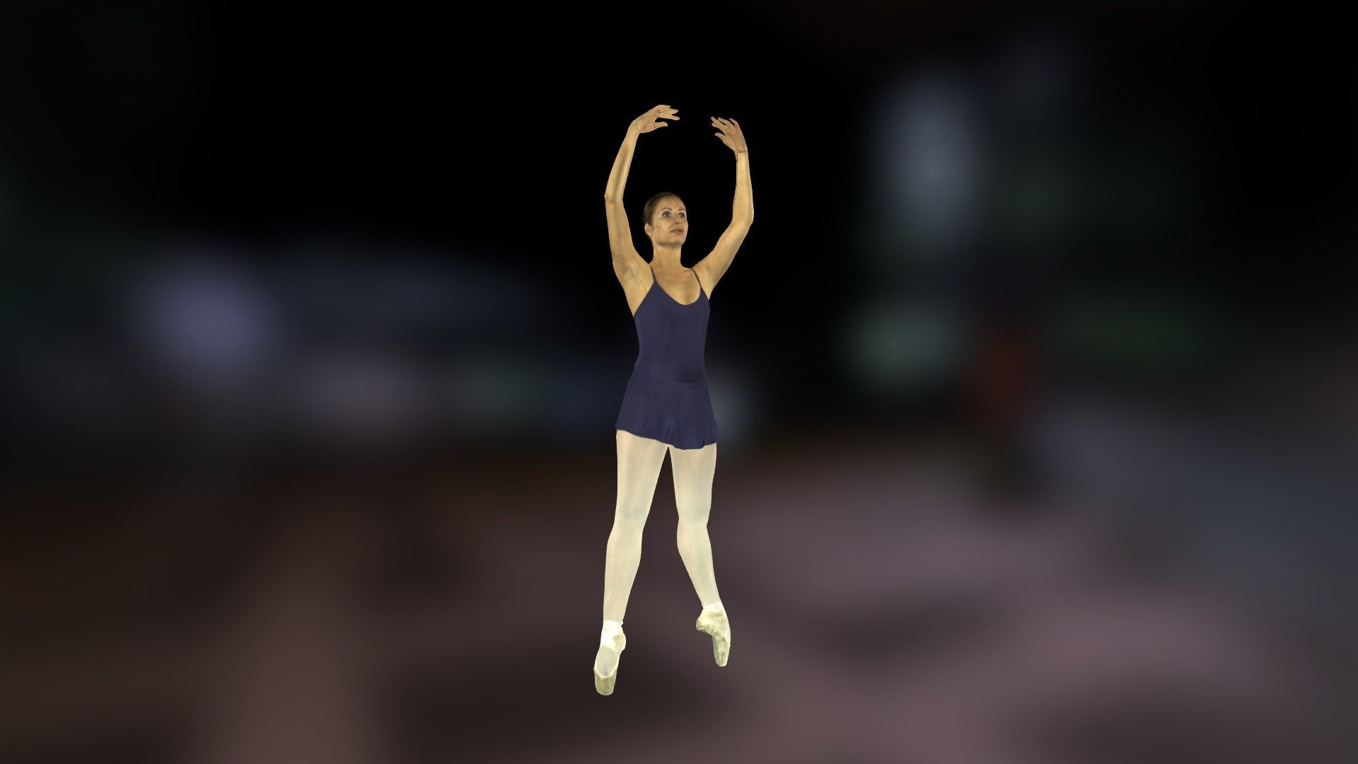 ballerina from Moscow 3dscan 3d model