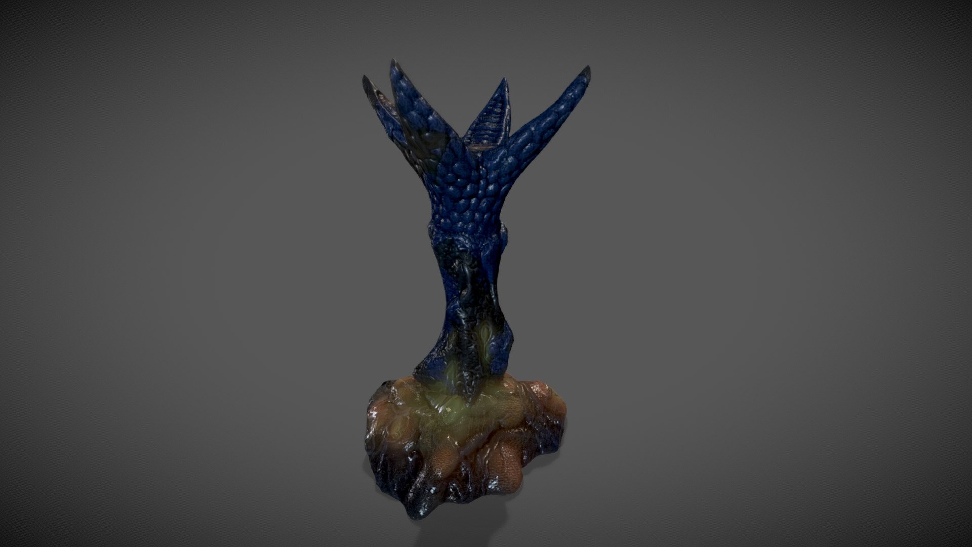 Flesh Eating Alien Plant 3d model