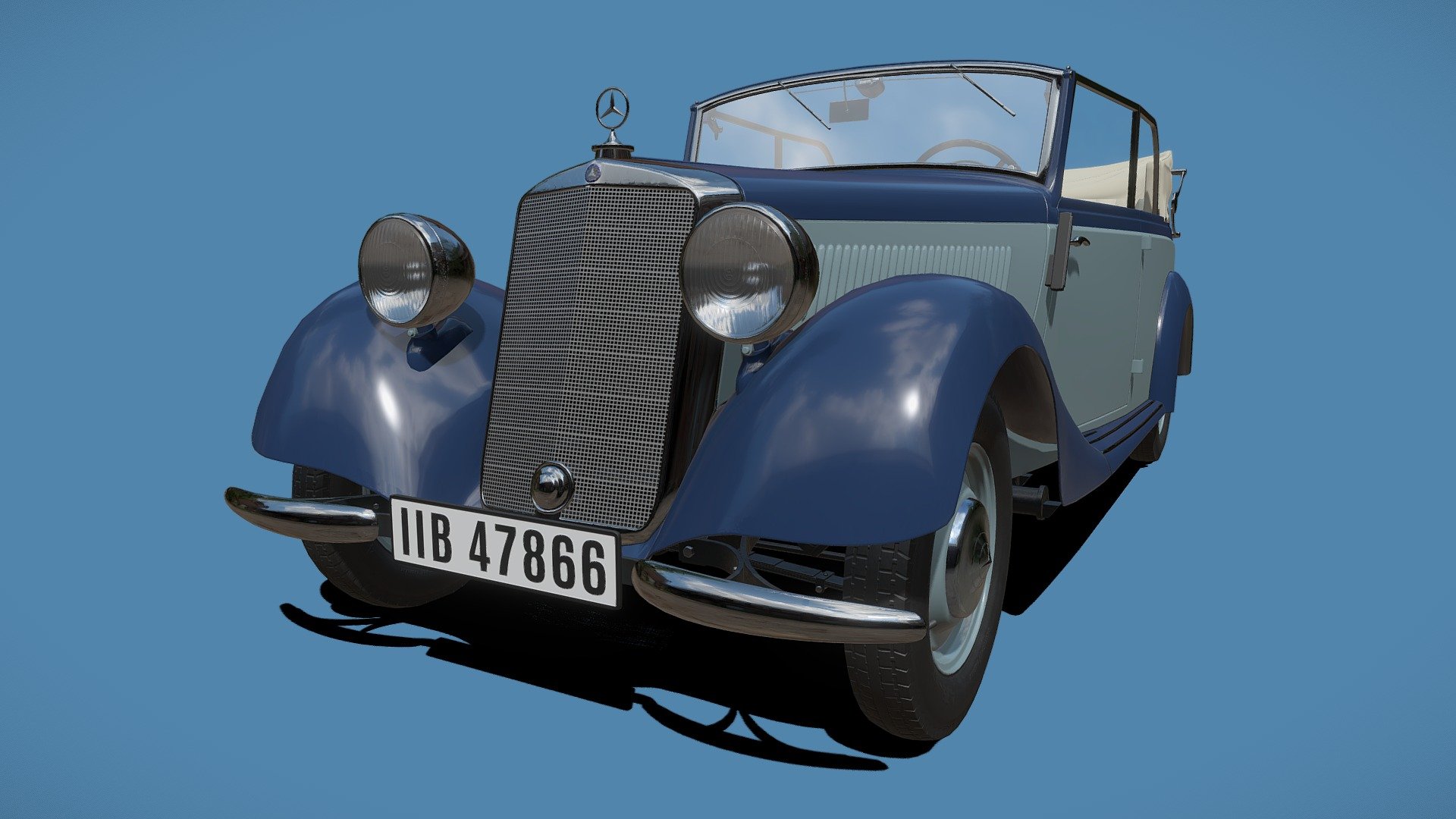 Mercedes Benz W 136 (170V) 3d model