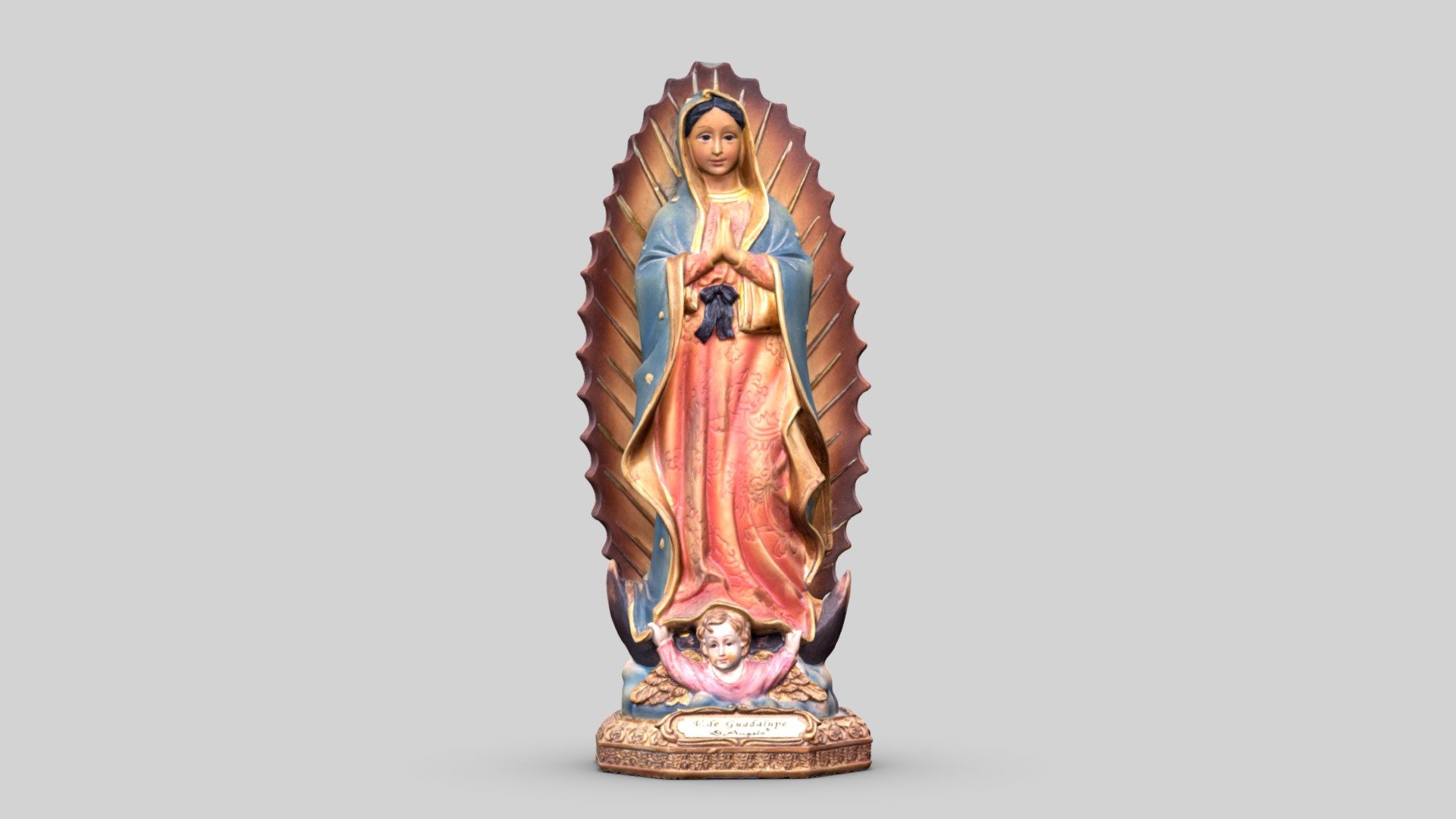 Notre-Dame de Guadalupe 3d model