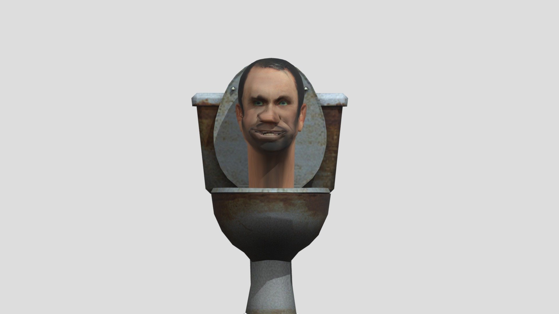 skibidi toilet (toilet male_8 ) 3d model