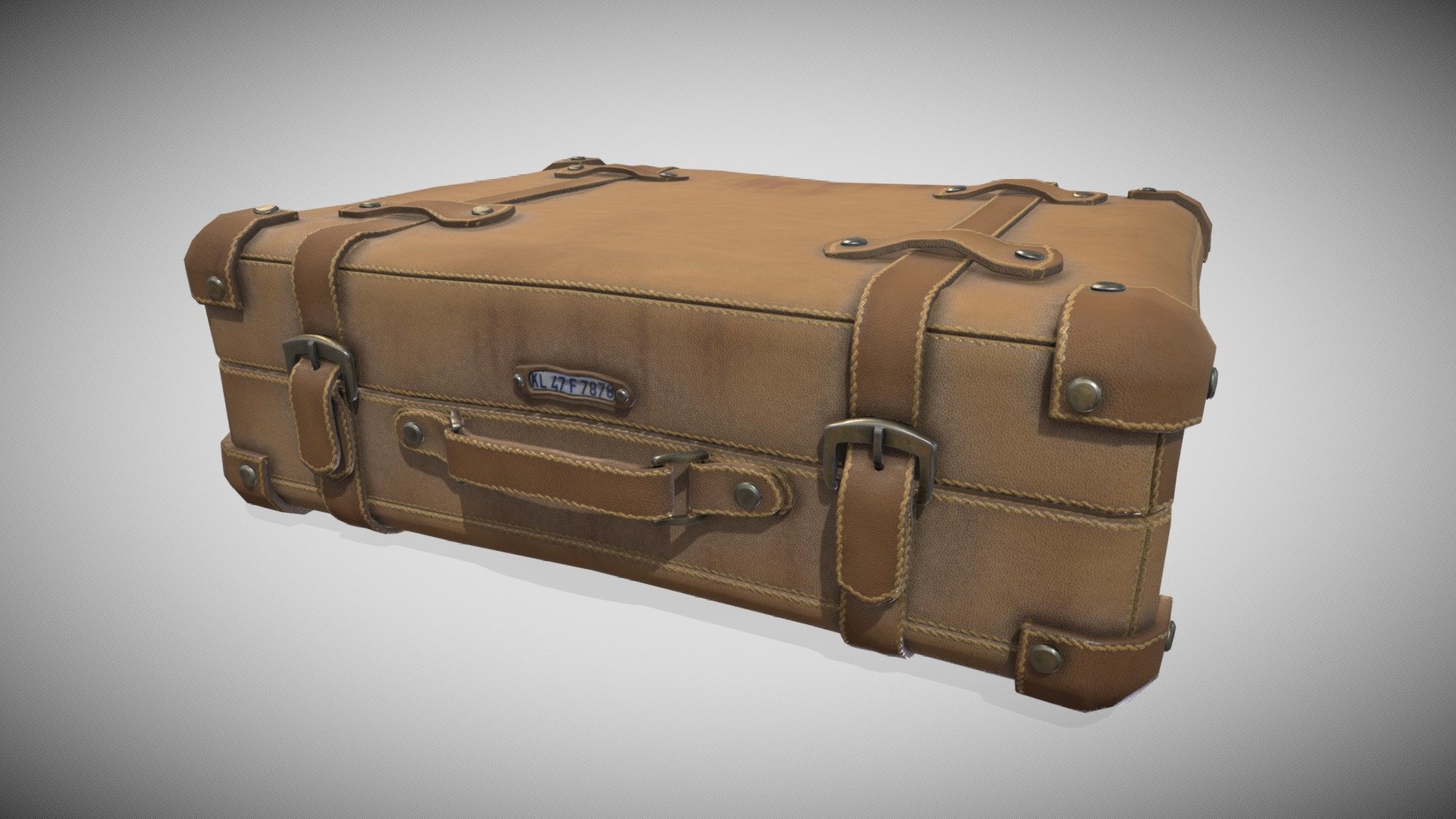 Leather Case 3d model