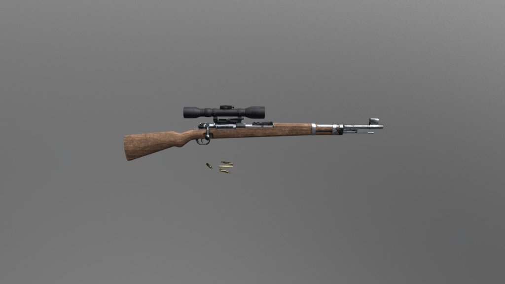 Kar98K 3d model