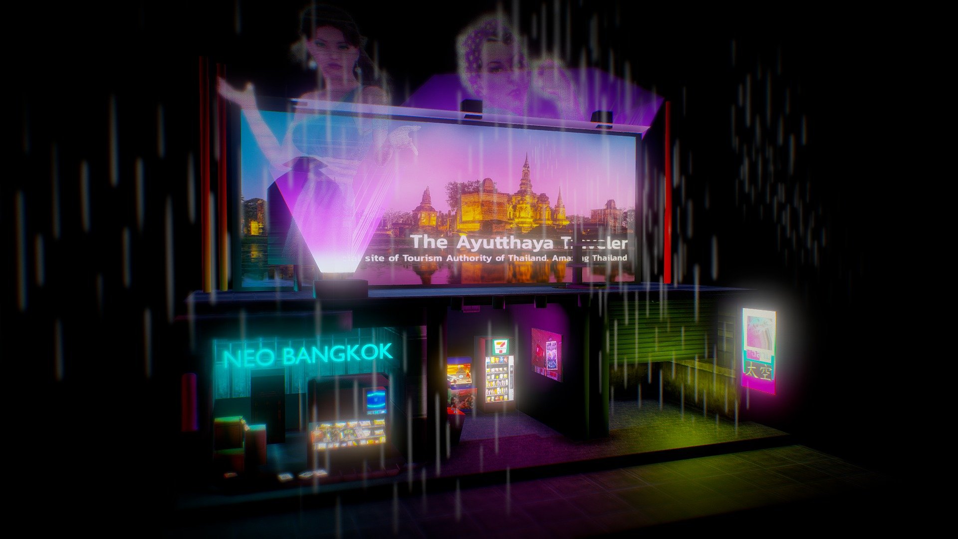 Neo Bangkok 3d model