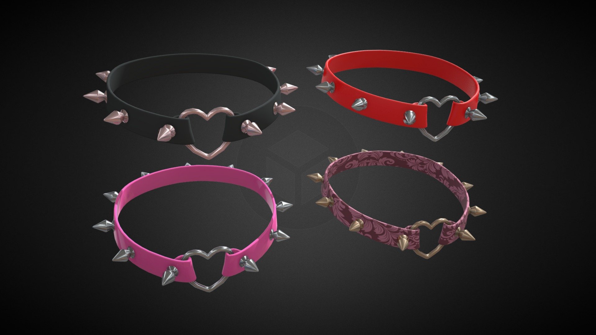 Choker Mod. C 3d model