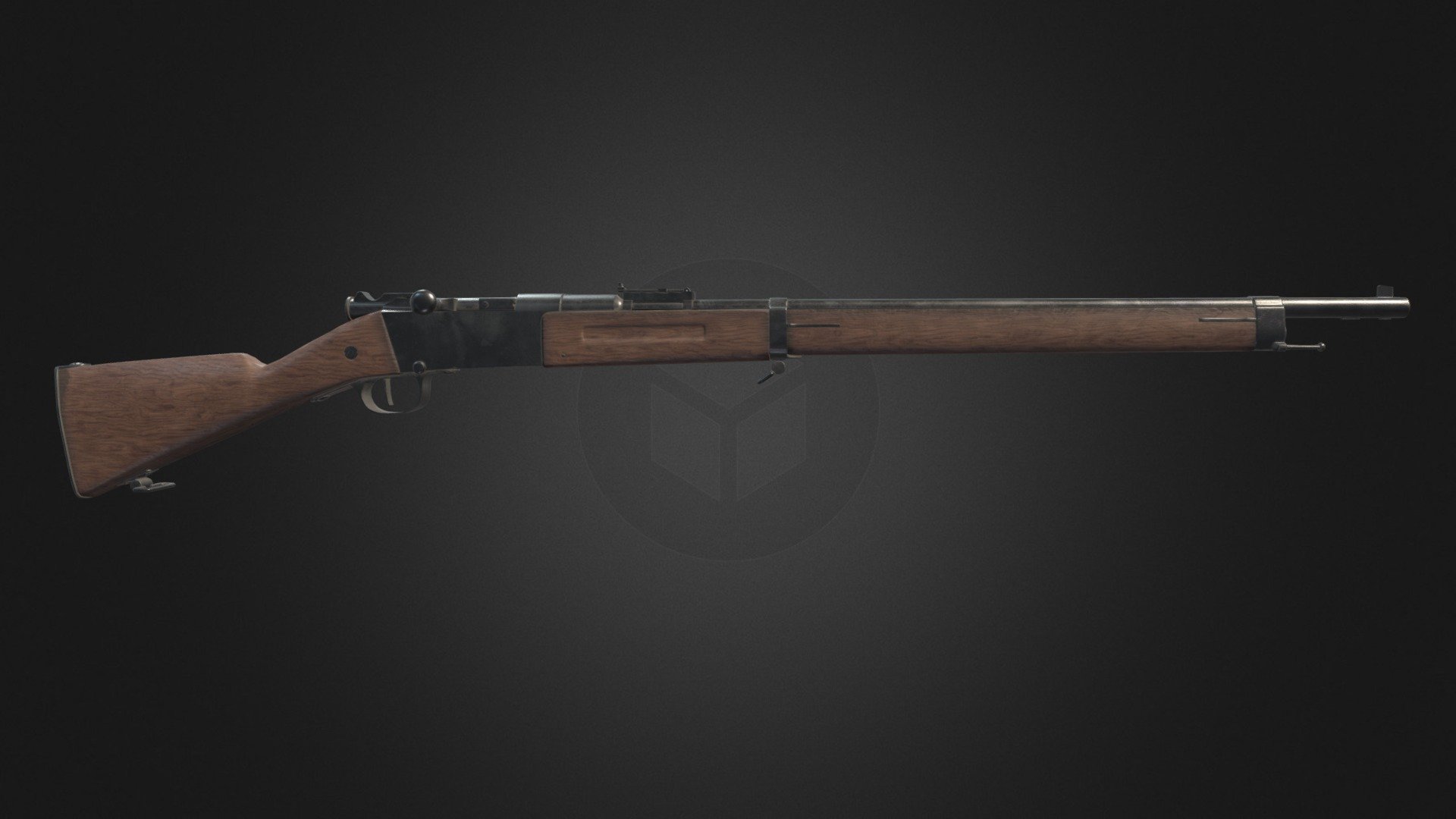 Lebel_1886 3d model