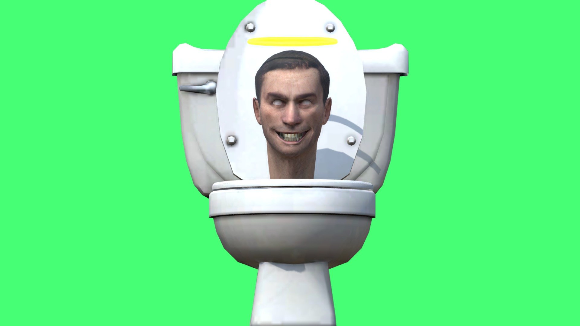 Holy Skibidi Toilet 3d model