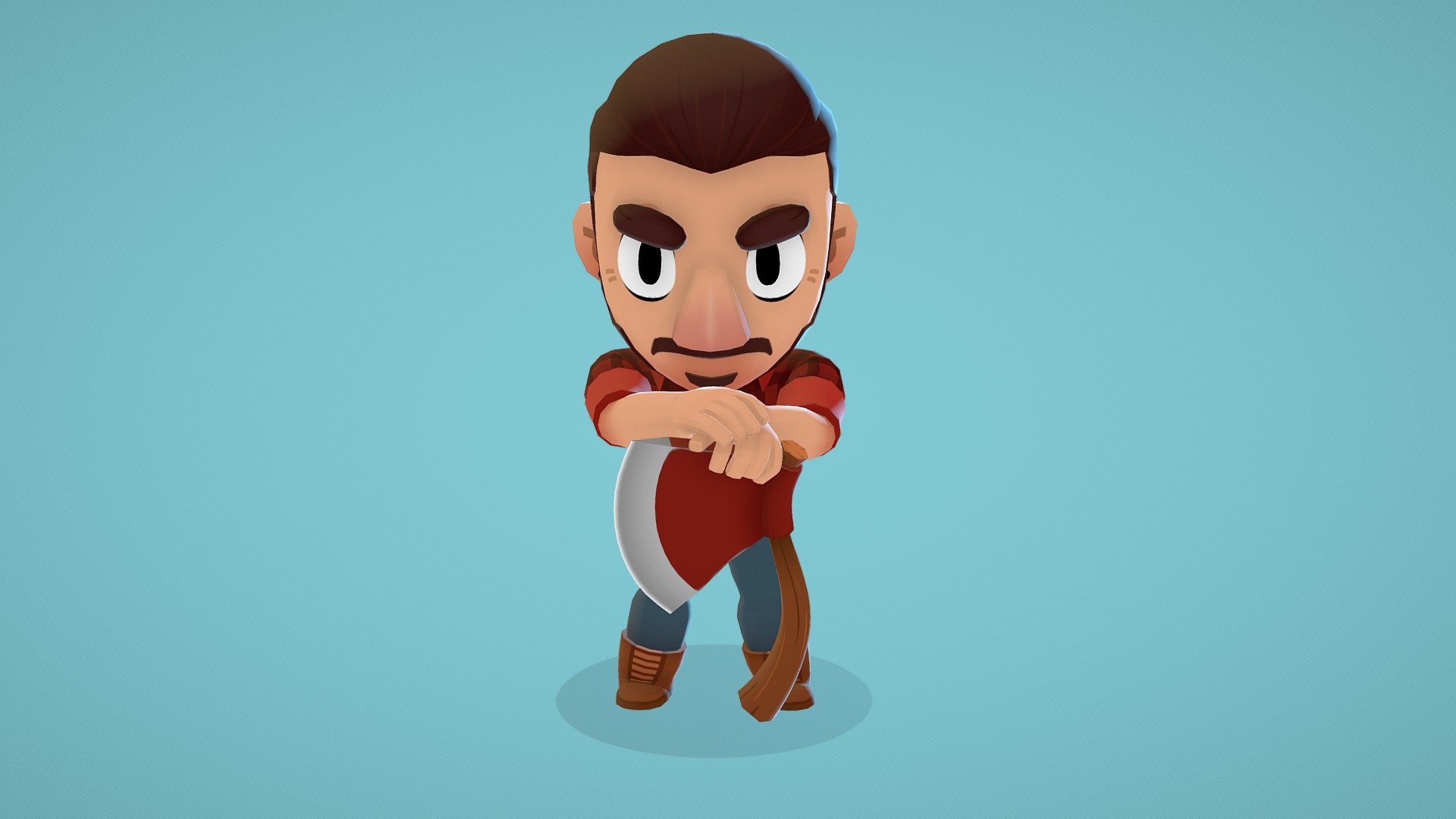 Lumberjack 3d model