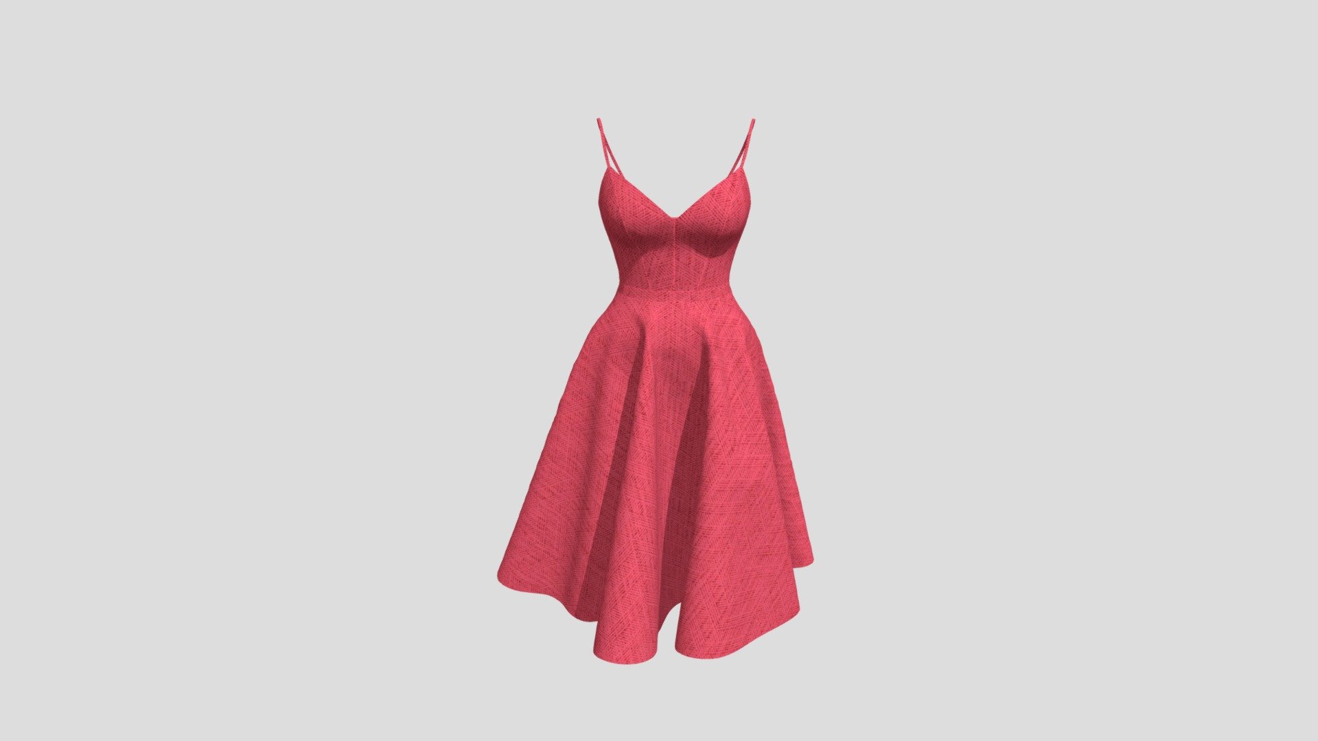 dress 3d model