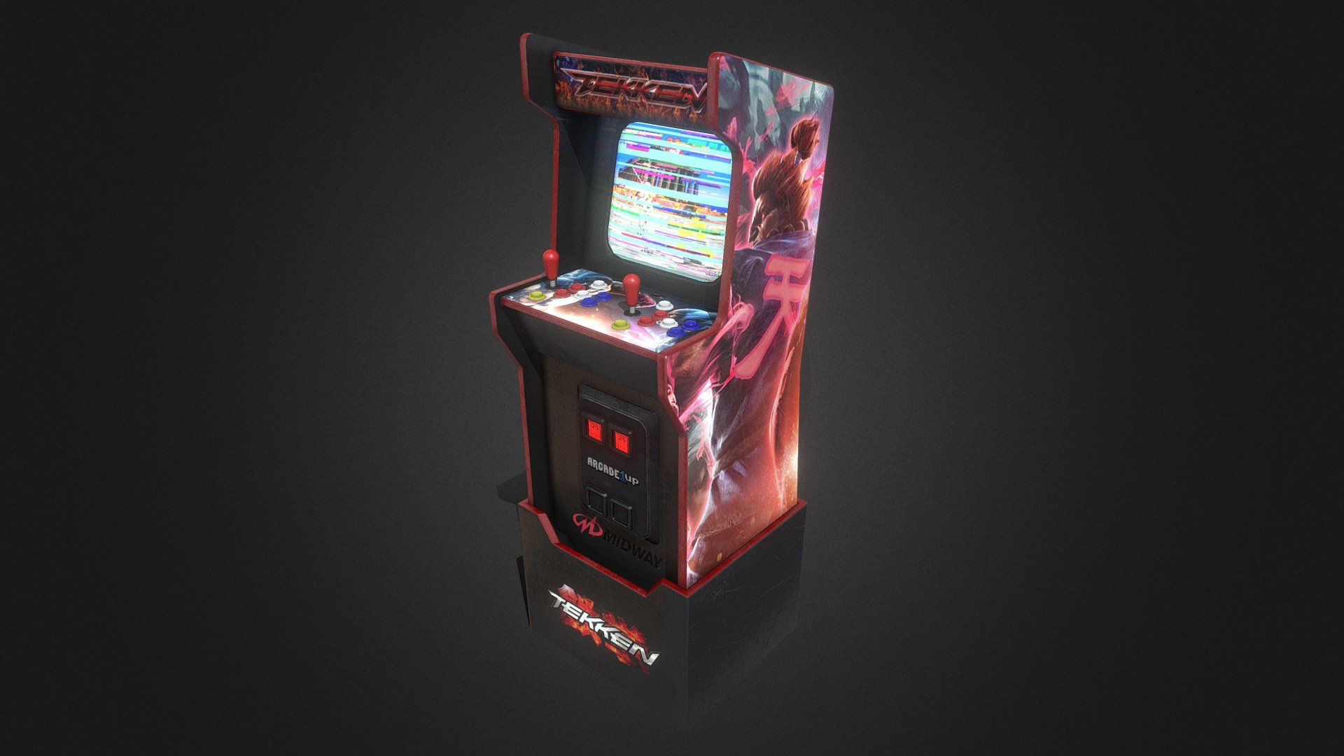 Tekken Amusement Arcade Machine 3d model