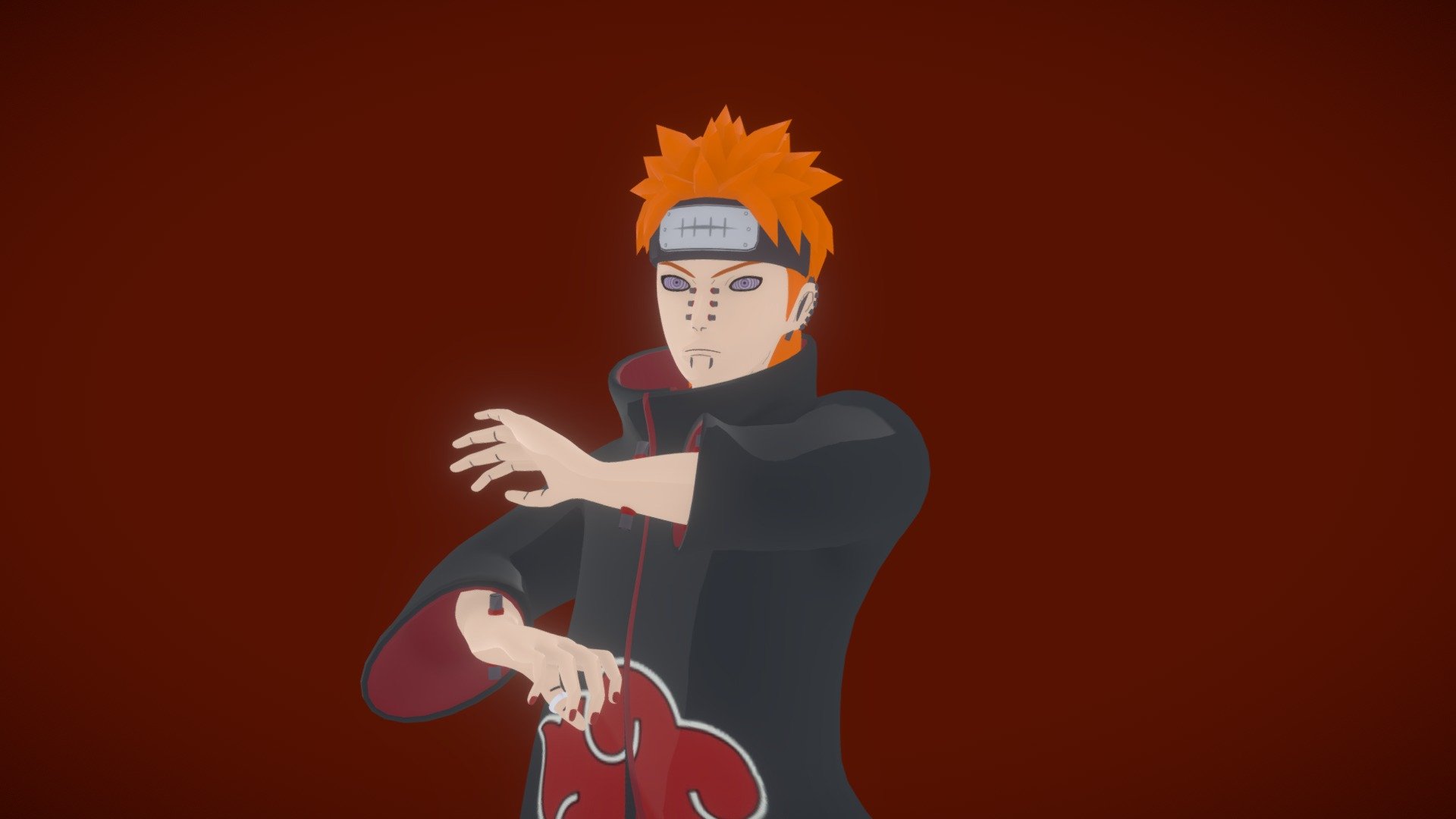 Pain (Naruto Shippuden) 3d model