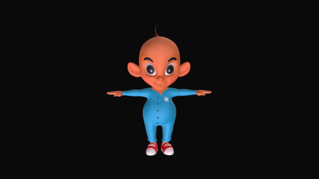 Baby Boy (Dominic) 3d model