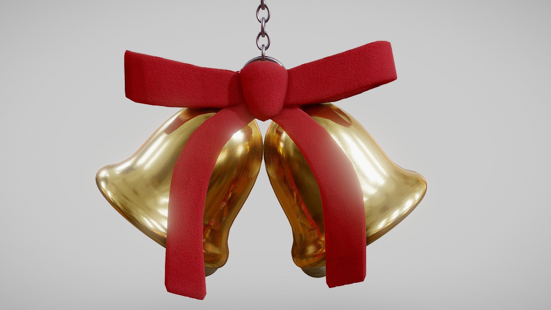 Bells Christmas Decoration 3d model