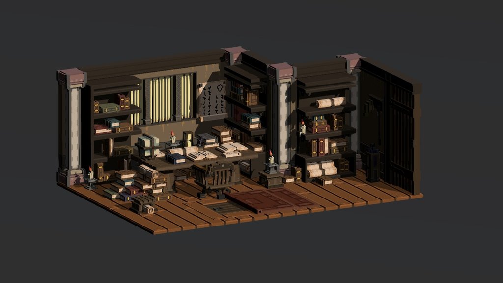 Old Study 3d model