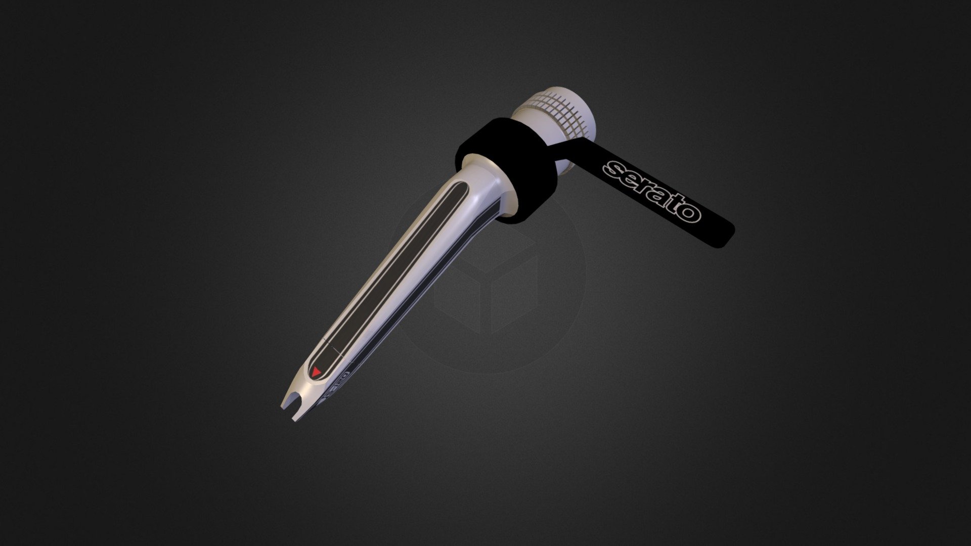 Spinplate Pin 3d model