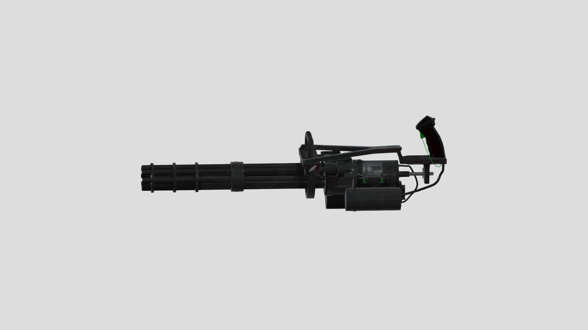 Mini-gun 3d model