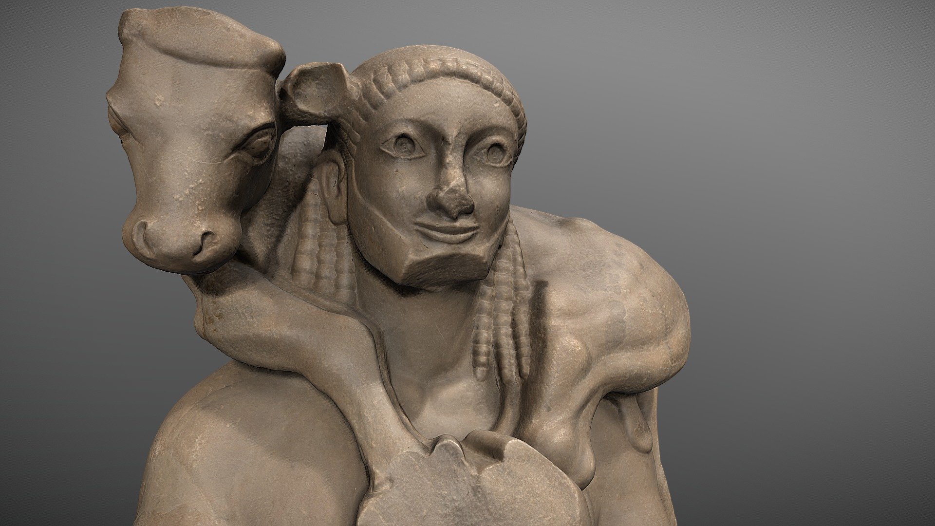 Moschophoros 3d model