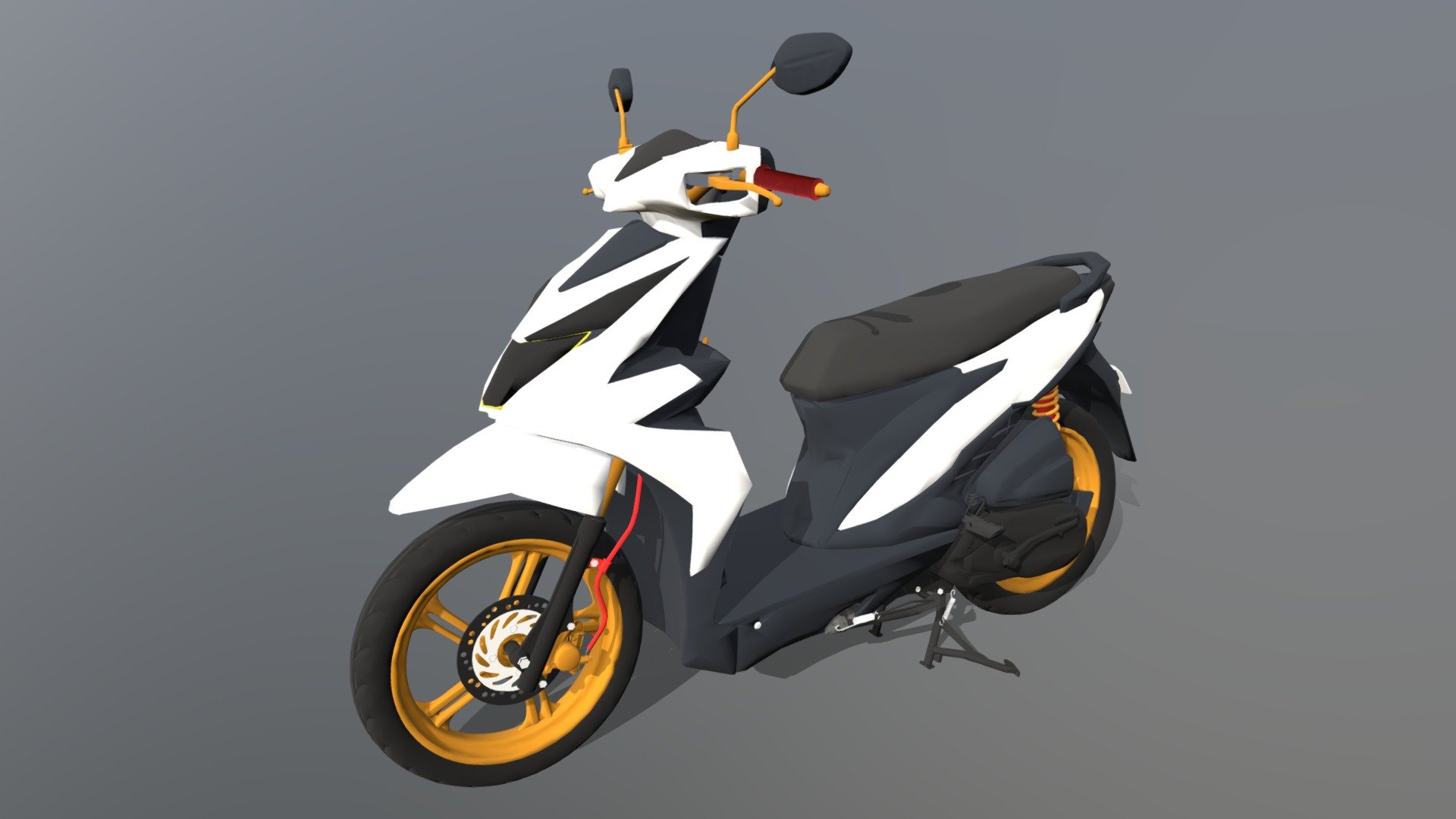 HONDA BEAT 3d model