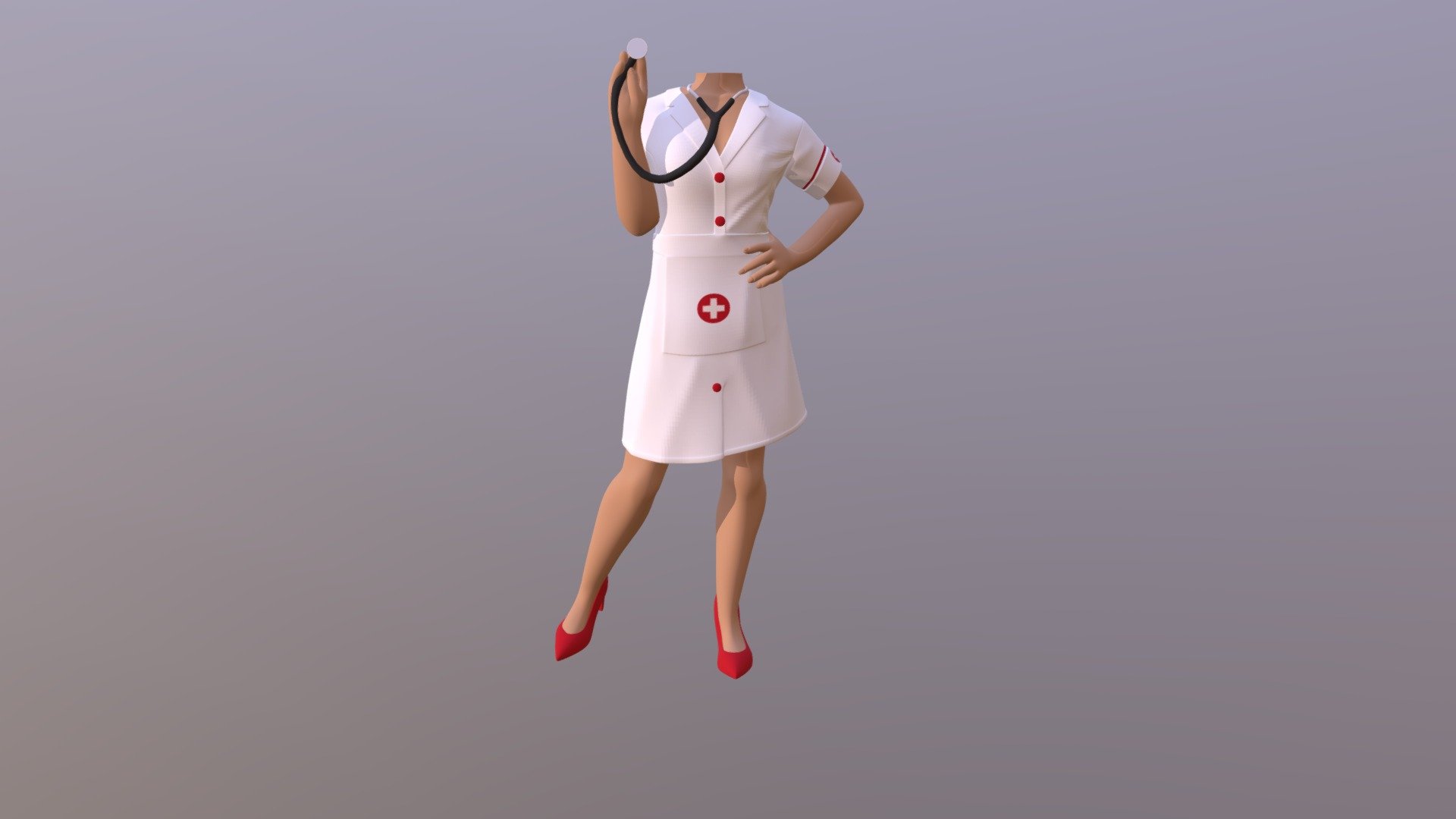 Nurse 3d model