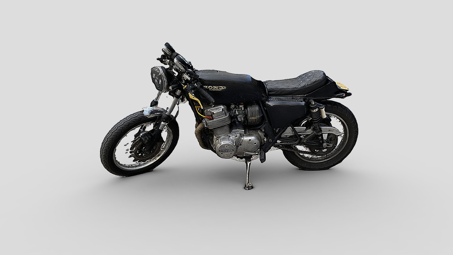 Honda super sport motorbike 3d model