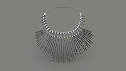 Tribal Metal Necklace