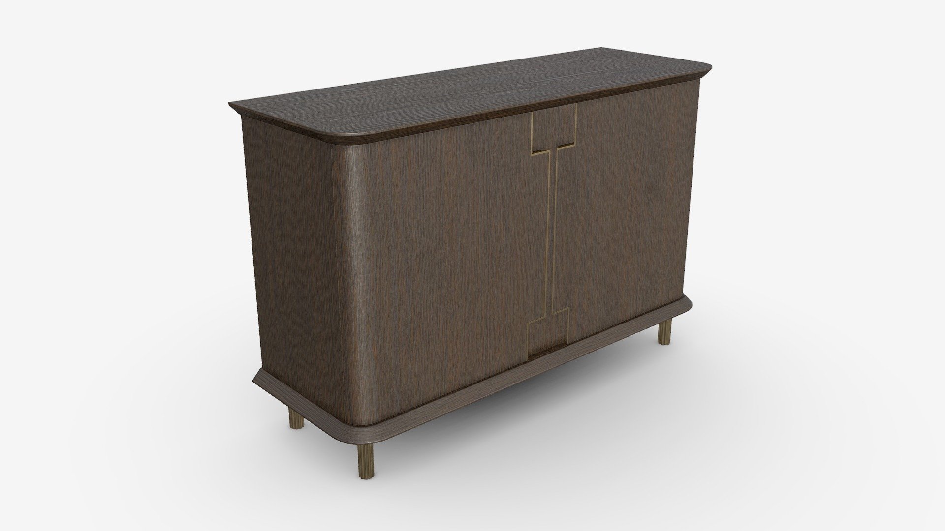 Cabinet Baker Bastille 3d model