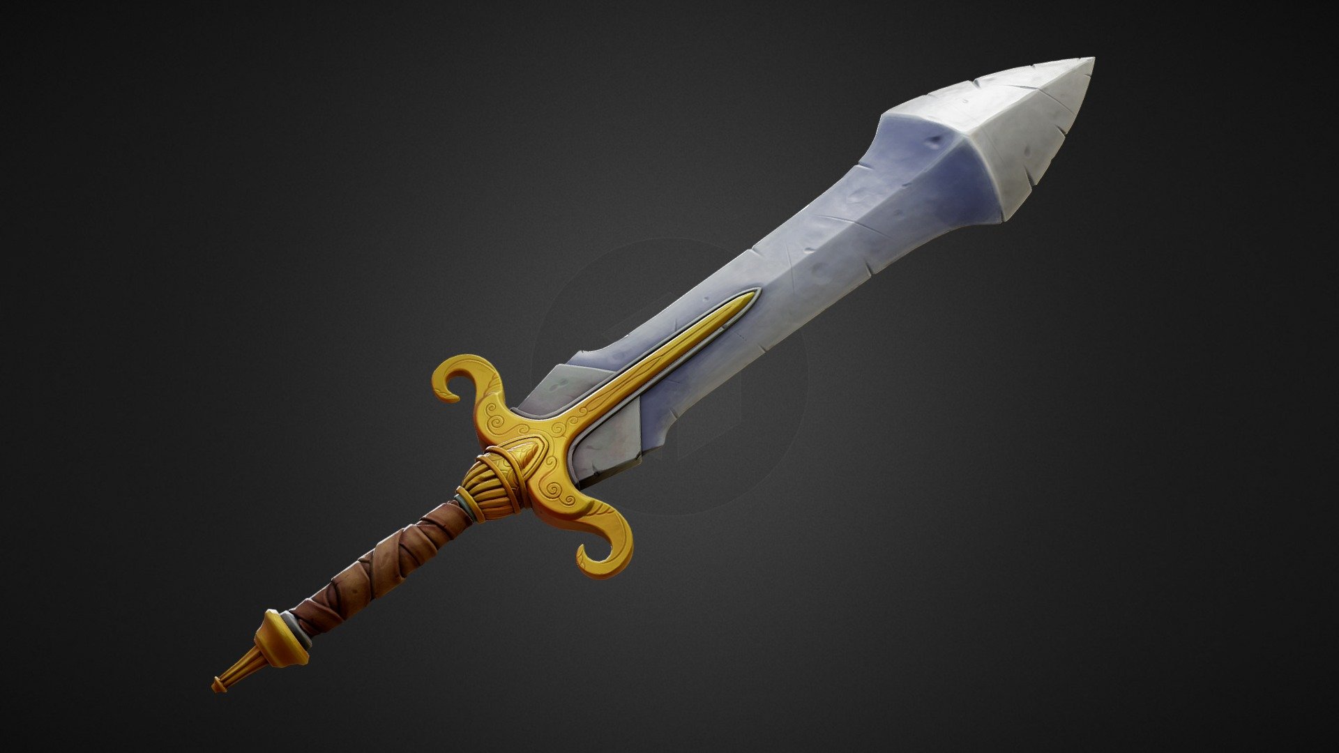 Stylized Sword 3d model