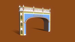 Ahmadpuri Gate Bahawalpur lowpoly