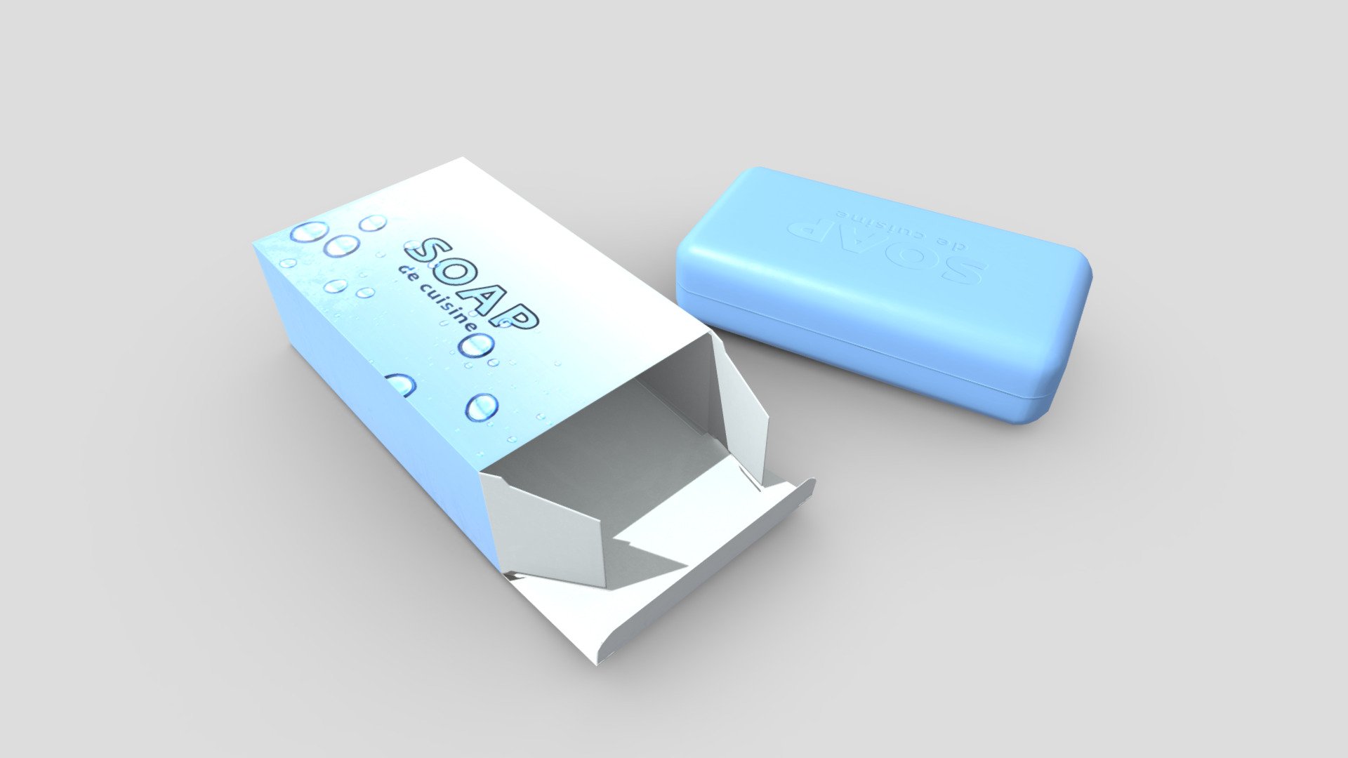 Soap 3d model