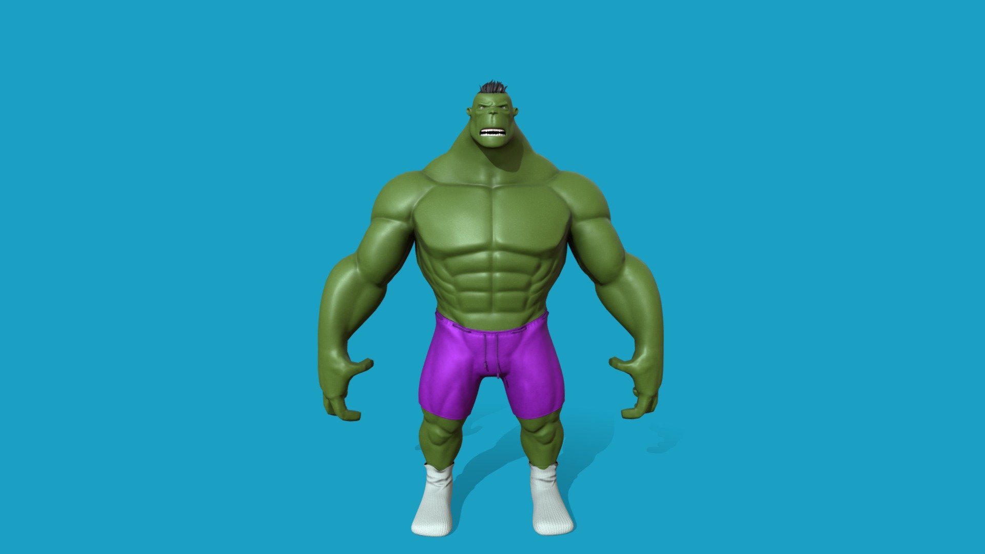 Hulk 3d model