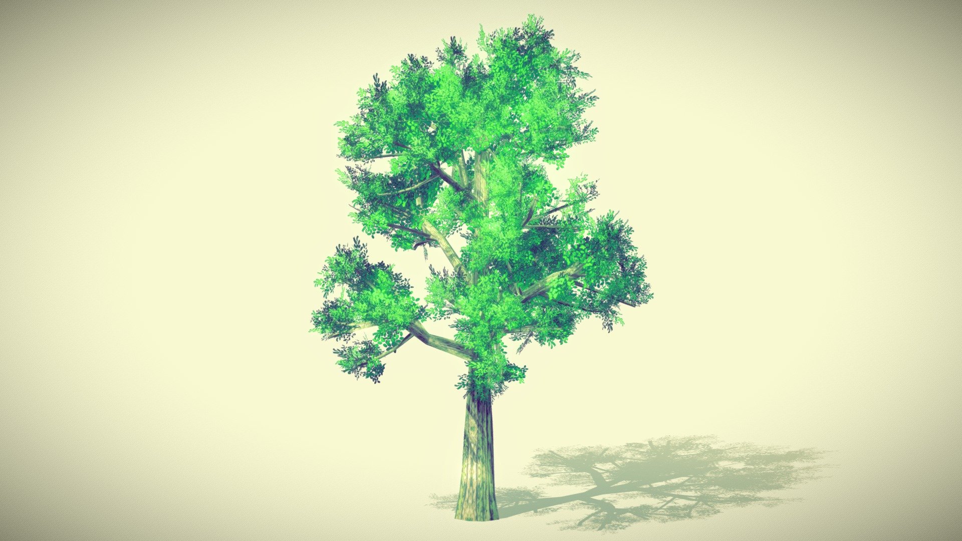 Jabami Anime Tree v2 3d model