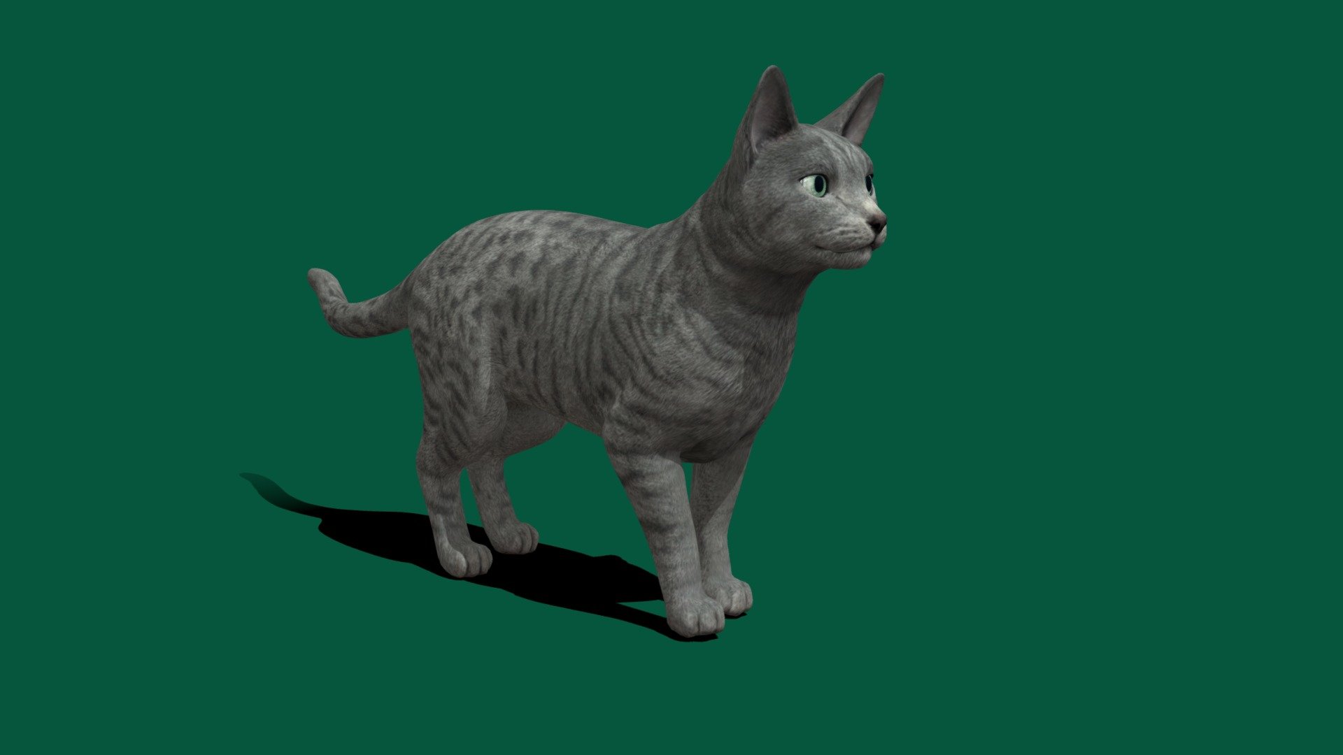 Archangel Cat 3d model